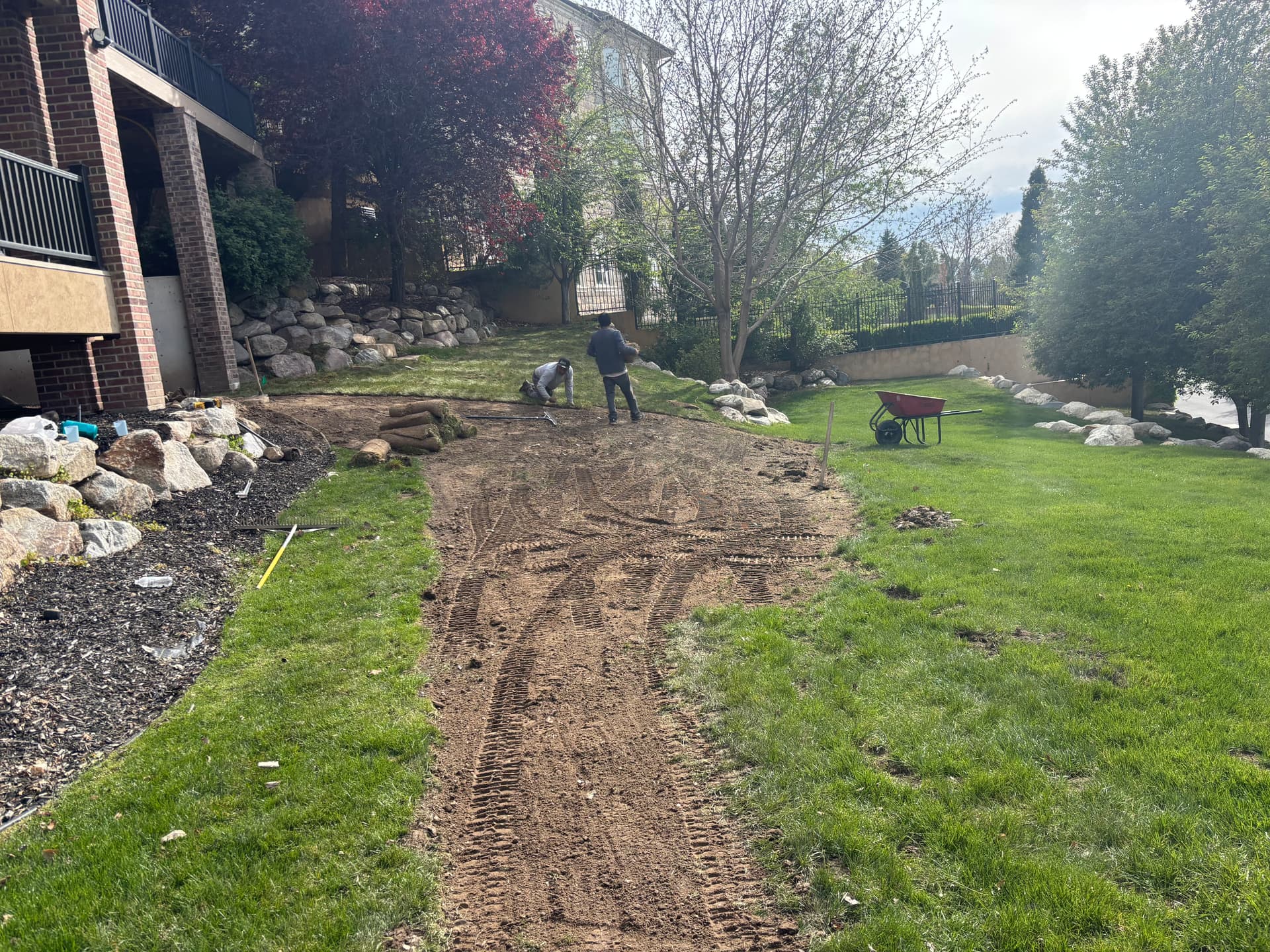 Gallery photos for Fresh Sod Installation That Gets Your Yard Ready for Summer: Image #1