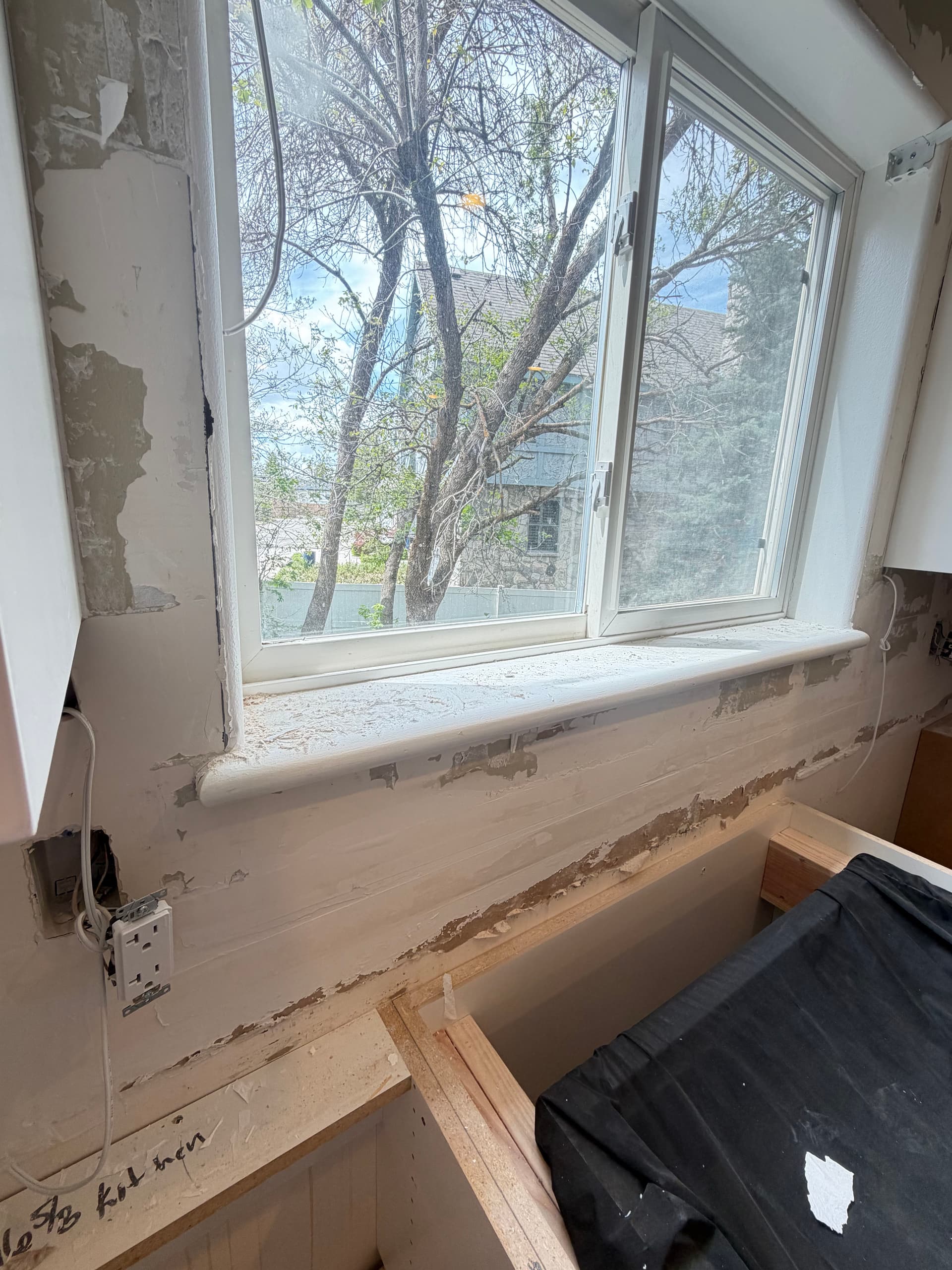Gallery photos for Kitchen Window Prep Done Right Before the Countertop Goes In: Image #2
