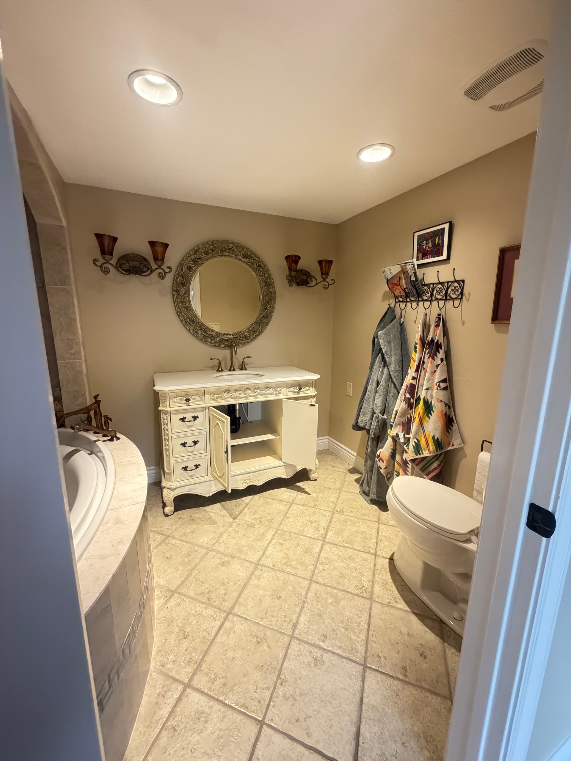 Gallery photos for A Vanity Swap That Changed the Whole Feel of This Bathroom: Image #2