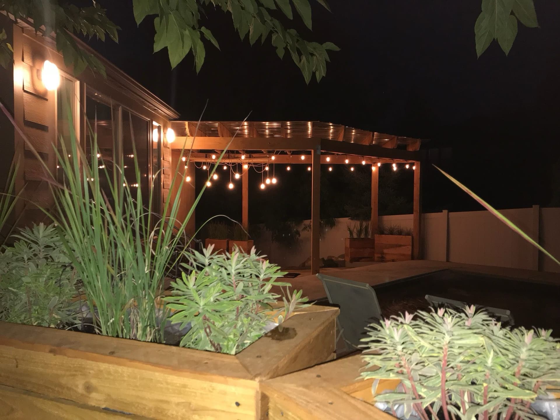 Stunning Backyard Patio Transformation with Pergola image