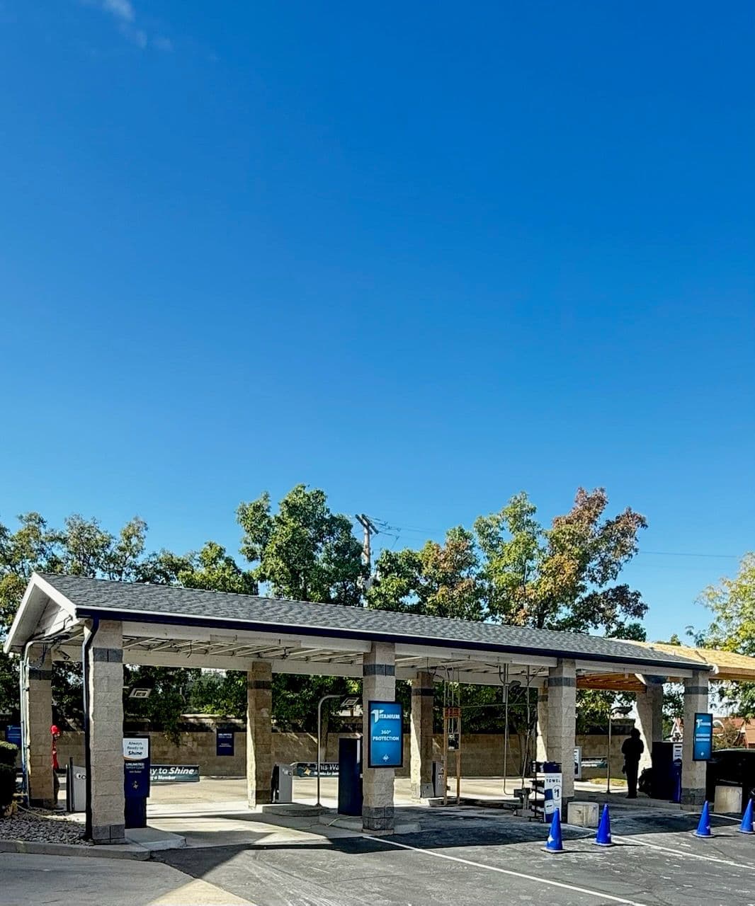 Car Wash Transformation with Building Roots Construction image