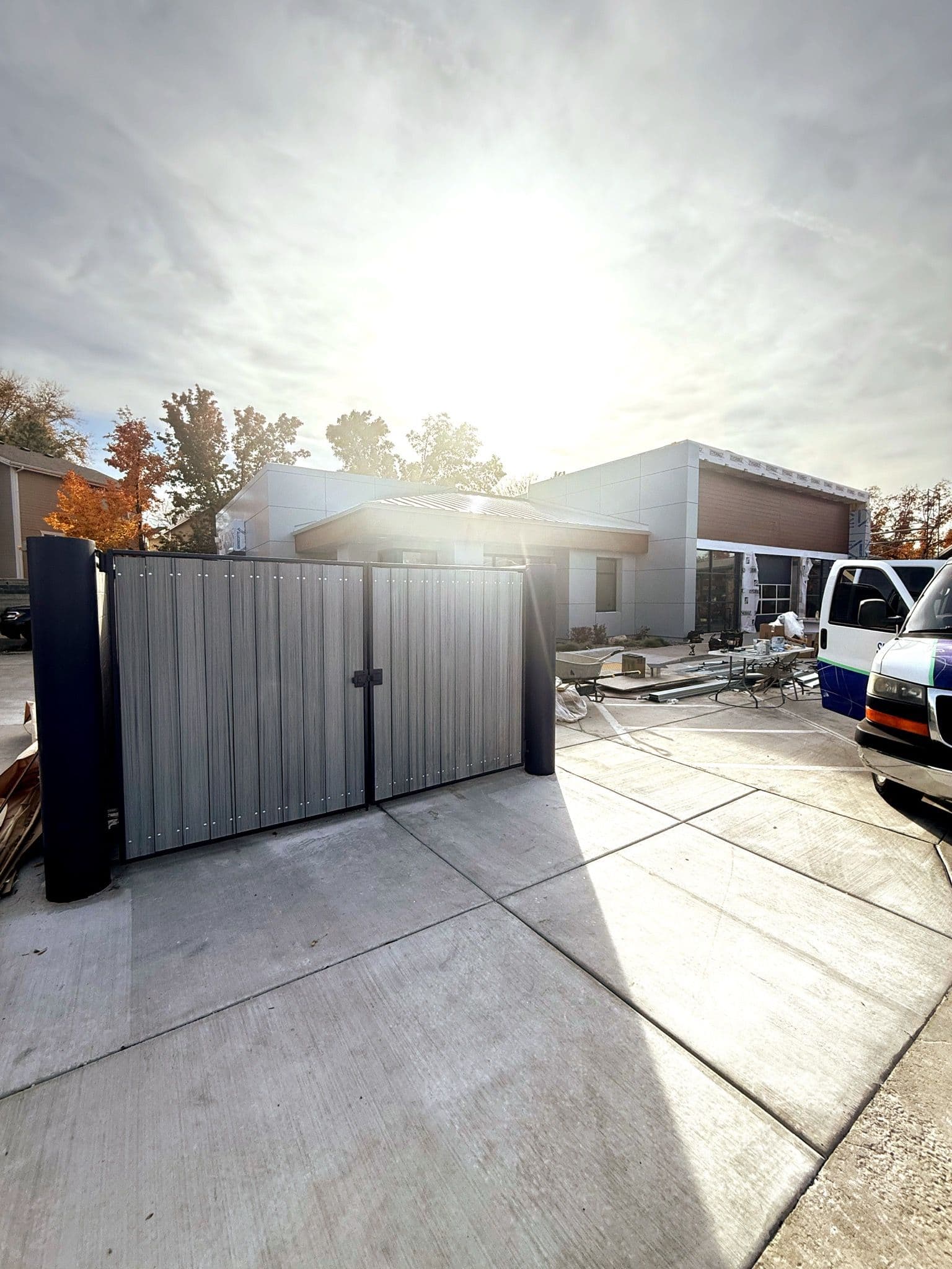 Project Stylish Dumpster Enclosure Installation at Millcreek image