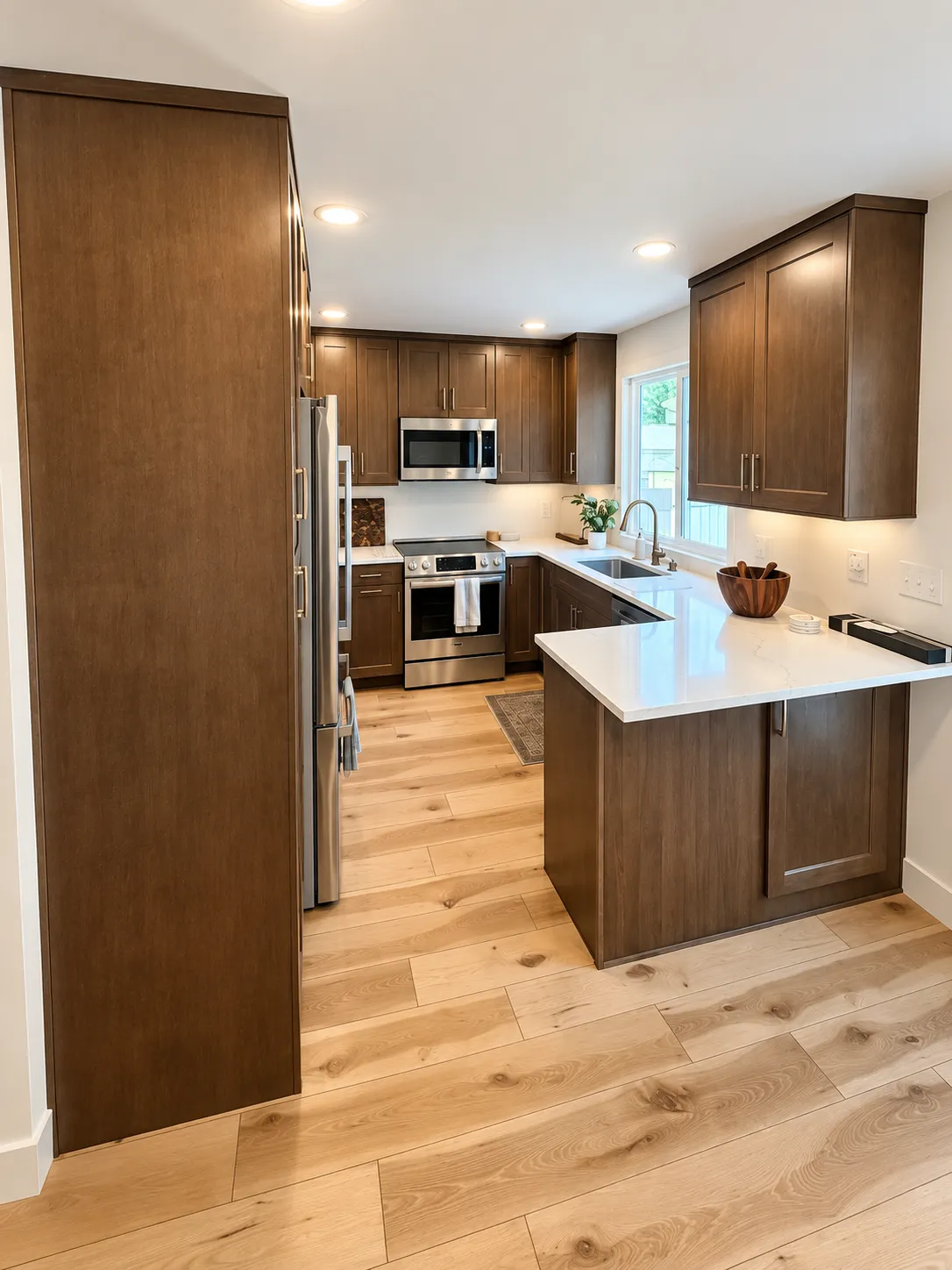 Gallery photos for Warm Cabinetry, Clean Counters, and a Kitchen That Finally Works: Image #3