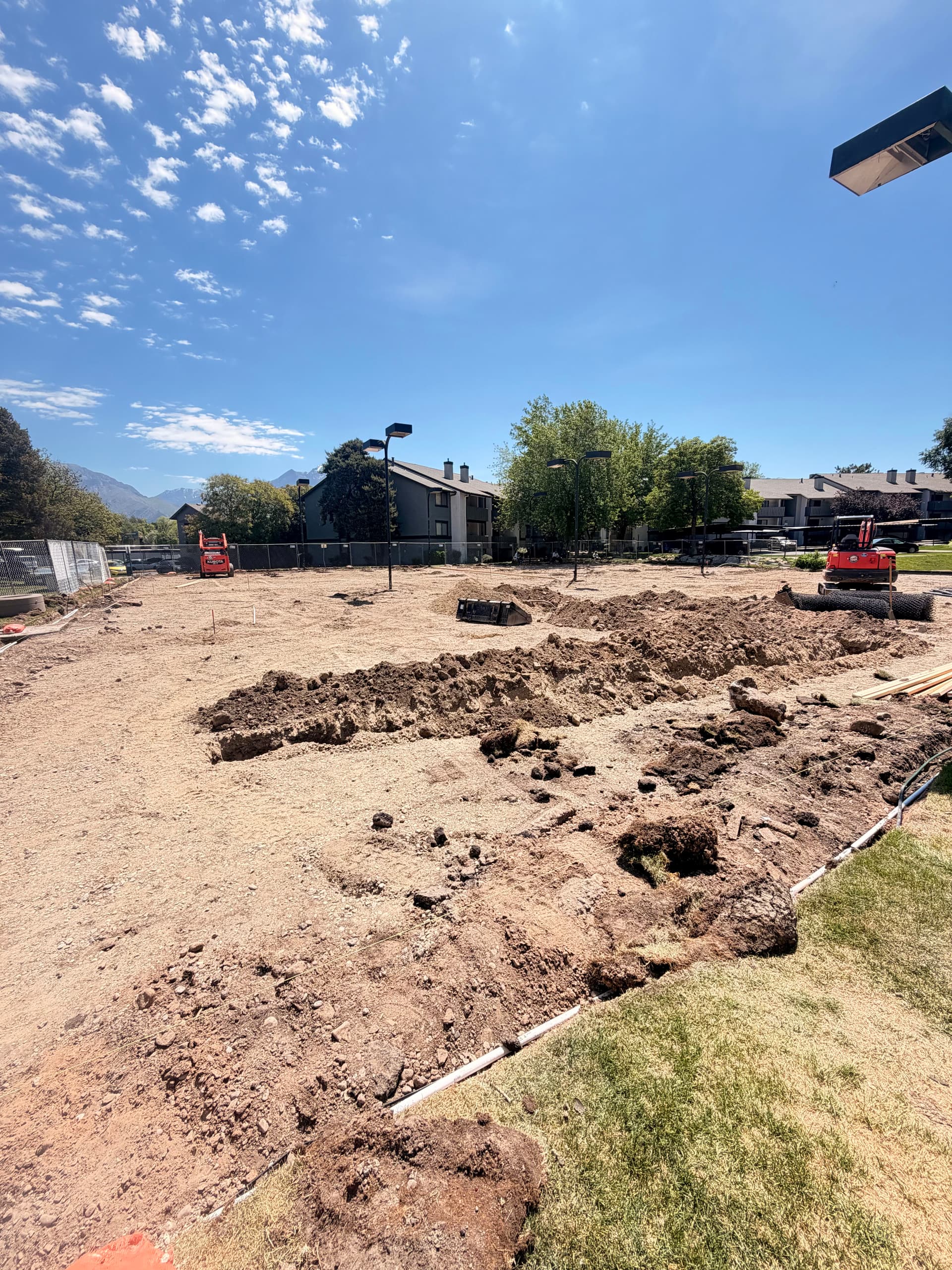 Grading and Trenching at Springs of Country Woods Apartments image