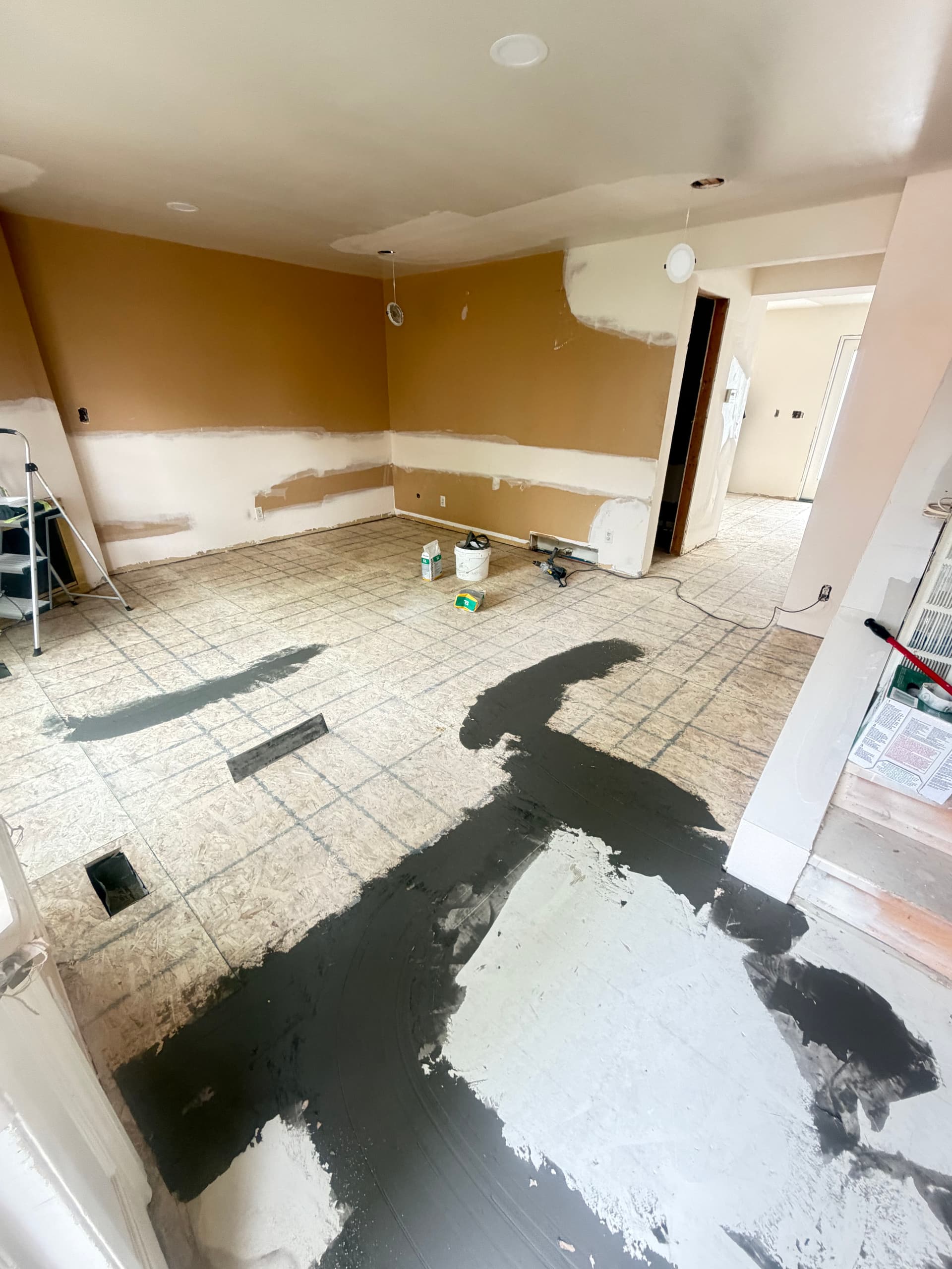 Demo to Done - LVP Flooring Install Over a Fresh Subfloor image