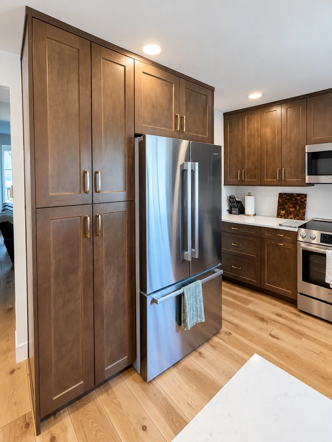 Gallery photos for Warm Cabinetry, Clean Counters, and a Kitchen That Finally Works: Image #2