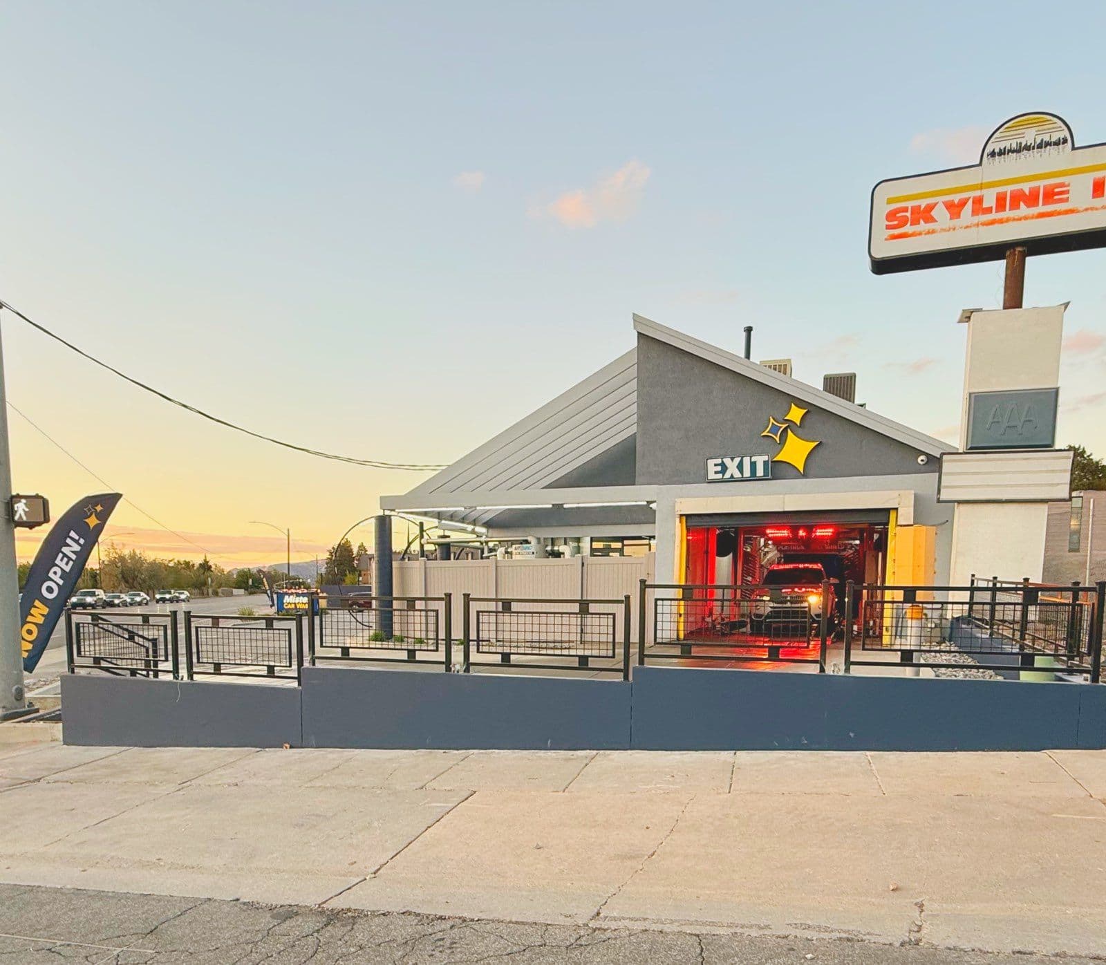 Gallery photos for Modern Railings Installed at Foothill Mister Car Wash: Image #1